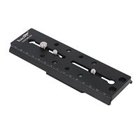 Haoge HQR-MS160II Plaque de dégagement rapide pour Sachtler FSB4 FSB6 FSB6T FSB8 FSB8T FSB10 FSB10T DV10 3+3 5+5 Video 14II DV2 DV4 DV6 DV8 DV8/100 ACE