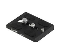 Haoge HQR-SC Adaptateur de Plaque à dégagement Rapide pour Appareil Photo Sachtler Video 14II, DV2 DV4, DV6, DV8, DV8/100, DV10 3+3, DV10 5+5, FSB6T, FSB8T, FSB10T