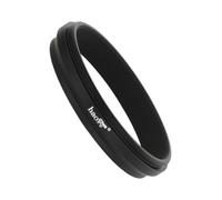 Haoge LAR-X52B Bague d'adaptation pour filtre d'objectif Fujifilm X100VI Fuji FinePix X100V pour appareil photo 49 mm UV CPL ND Filtre Bouchon de remplacement Fujifilm AR-X100 Noir