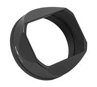Haoge LH-X54B Pare-Soleil carré en métal avec Bague d'adaptation 49 mm pour Appareil Photo Fujifilm Fuji X100V Noir