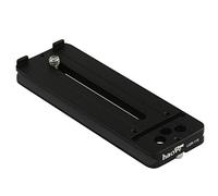 Haoge LQR-115 Pied d'objectif universel 112 mm Plateau à dégagement rapide pour Canon, Nikon, Olympus, Fujifilm, Tokina, Tamron, Sigma, Pentax, Sony, Téléobjectif compatible avec trépied Arca Swiss