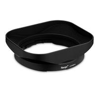 Haoge Pare-soleil carré en métal pour Panasonic LEICA DG SUMMILUX 25 mm f/1.4 ASPH objectif LH-P2514 dg25 25 mm F1.4 H-X025 à baïonnette