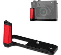 Haoge Poignée pour appareil photo Fujifilm GFX100RF en forme de L Rouge avec plaque standard Arca-Swiss