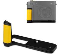 Haoge Poignée pour appareil photo Fujifilm GFX100RF GFX 100rf en forme de L avec plaque standard Arca Jaune