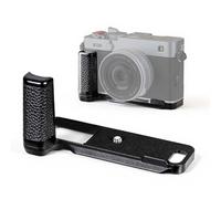 Haoge Poignée pour appareil photo Fujifilm X-E5 - En forme de L - Avec plaque standard Arca - Noir