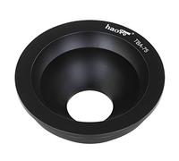 Haoge TBA-75 Adaptateur de Demi-Boule en métal pour Gitzo Systematic Series 3 4 5 Trépied Tête Compatible avec Manfrotto Gitzo Sachtler Trépied
