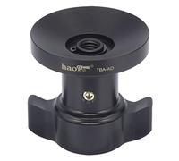 Haoge TBA-AD Poignée de verrouillage courte filetée Support de bouton pour trépied Manfrotto Video Fluid Head Bowl Adapter MVH500A MVH502A 504HD 526 509HD 519