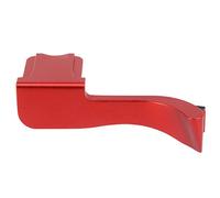 Haoge THB-M24R Sabot en métal avec Repose-Pouce pour Appareil Photo Leica M Typ240 M240, M-P Typ 240 M240P, M Typ262 M262, M-D Typ 262 Rouge Meilleur équilibre et Prise en Main Plus Pratique