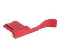 Haoge THB-X2R Support de pouce en métal pour appareil photo Fujifilm X10VI Fuji X100V Rouge