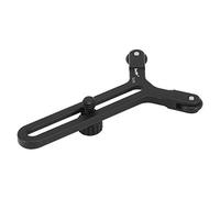 Haoge TJ-Y2 Support d'objectif en Y avec roues pour système de support d'objectif DJI Ronin-S Ronin S compatible avec certaines plaques à dégagement rapide Haoge