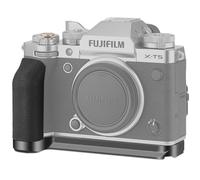 Haoge X-T5 MHG-XT5B Poignée en forme de L pour appareil photo Fuji XT5 avec poignée latérale ergonomique en silicone, plaque de type Arca Swiss pour DJI RS2/RS-C2/RS3/RS3-PRO/Mini stabilisateur de