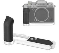 Haoge X-T5 MHG-XT5S Poignée en forme de L pour appareil photo Fujifilm X-T5, avec poignée latérale ergonomique en silicone, plaque de type Arca Swiss intégrée pour DJI RS2/RS-C2/RS3/RS3-PRO/RS3 Mini