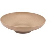 haohang Ensemble de 2 grands saladiers en céramique - Bols hauts et créatifs de 25 cm pour soupes, pâtes, fruits et nouilles froides, empilables(Yellow)