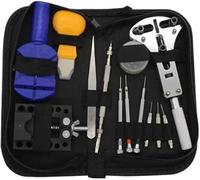 haohang Kit De Réparation De Montres, Outil De Remplacement De Pile Et D'extraction De Maillons avec Étui De Transport, Ouvre-boîtier, Barrettes À Ressort pour La Réparation De Diverses Montres