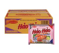HaoHao Nouilles instantanées saveur crevettes aigres-piquantes - Lot de 30 x 77 g