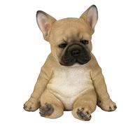 HAOHIZE Statue de Bouledogue, Bouledogue Anglais en Peluche, Statue de Chien, Sculptures en résine, Ornements artisanaux, décorations de Noël pour extérieur et (Prends Un Chien)