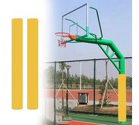 HAOJZE Paquet de 2 Coussinets de Poteau de Basket-Ball-enveloppe de Protection Toutes Saisons for Une Utilisation intérieure/extérieure-Convient aux poteaux de 4 à 8 Pouces de diamètre(Yellow,165mm)