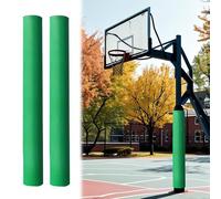 HAOJZE Paquet de 2 Coussinets de Poteau de Basket-Ball-enveloppe de Protection Toutes Saisons for Une Utilisation intérieure/extérieure-Convient aux poteaux de 4 à 8 Pouces de diamètre(Green,165mm)