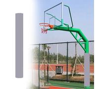 HAOJZE Rembourrage de Poteau de Cerceau de Basket-Ball creusé, 1 pièce, enveloppe Absorbant Les Chocs for cerceaux de Basket-Ball, poteaux de Garage, équipement de Fitness(Gray,220mm)