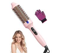 Haokoo Brosse Thermique 38mm - Boucles, Volume & Lissage (rose)