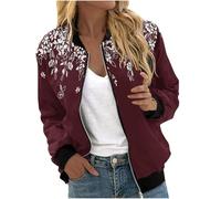 HAOLEI Amazon Day Veste Femme Courte Avec Poches Manteau En DéContracté à Manches Longues BoutonnéE Blouson Jeans Court Blue Manches Longues Travail Bureau Blazer