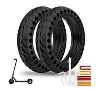 HAONAIMO Pneu Plein Trotinette Electrique 8.5 Pouces pour Xiaomi Pro 2/M365/1S/Essential, 8 1/2 x2 Pneu de Rechange Solide, Anti Dérapant Anti Crevaison