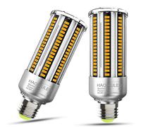 HAONIULED Ampoule LED E27 Blanc Chaud 35W 2700K 4000LM équivalent ampoules à incandescence 300W, Super Bright Ampoules Led Maïs Non Dimmable, Pas de stroboscope, Lot de 2