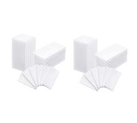 Haopeuk 100 Pièces Séries Recharges Non Parfumées Tampons D'Aromathérapie Tampons D' Arom Diffuseurs électriques Tampons pour Diffuseurs de Bouchons de Parfum et de Boule de Voiture