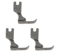 Haopeuk 3X Acier Simple Machine A Coudre Pied Presseur Etroit Pied Presseur A Glissiere pour Couture Industrielle Attachement de Machine Pieces Provisions