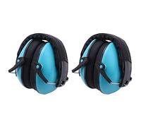 Haopeuk Lot de 2 protections d'oreilles anti-bruit - Protection auditive et réduction du bruit - Pour enfants - Bleu