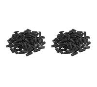 Haopeuk Lot de 200 caches jetables pour microphone - Protection contre le vent - Capuchons de protection pour microphone - Pour karaoké