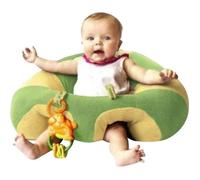 HAOPYOU- Canap Sige Chaise Bb Tout Doux Assis Confort Peluche Jouet Supportpour Fille Garon dans Maison 3-16 mois JAUNE