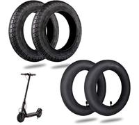 HAOPYOU - Pack Chambre Air Et Roues De Remplacement de 1034 pour Trottinette 2 CUBIERTAS10 2 CMARAS DE AIRE 10