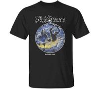 HAOSHI Kings Road Merch Empires Fall T-Shirt Night Demon T Shirt Black(Medium)