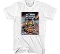 HAOSHI Maximum Overdrive v3 Emilio Estevez Movie T Shirt Unisex Vintage White M