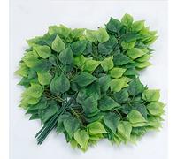 HAOSHICS Lot de 12 plantes artificielles, Feuilles d'érable d'automne, Plante de Feuille d'érable simulée,plantes en soie avec tiges pour vase, bricolage, maison, jardin, hôtel, boutique