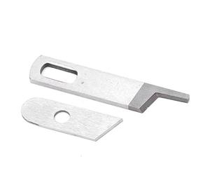 Haosie Couteau Surjeteuse, Lames de Surjeteuse Domestiques SupéRieures et Inférieures, Couteau de Surjeteuse Multifonction Compatibles Avec BL202 BL302 T-3 T-33 T-34D 430 SW4 450