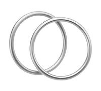 Haosie Lot de 2 porte-bébé en aluminium, 8,7 cm de diamètre pour nouveau-né, tout-petit