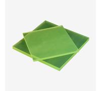 HAOTAISH Plaque en Polyuréthane PU Utilisée pour La Fabrication De Modèles D'amortissement des Machines Industrielles, 200 * 200 mm,200mm*200mm*10mm