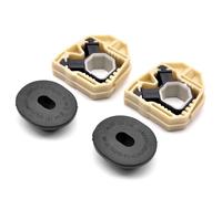 HAOTOM 2X Cadre du réservoir d'eau du radiateur Support de montage supérieur inférieur Pour A1 A3 TT Pour VW BEETLE CADDY EOS GOLF PASSAT JETTA PASSAT POLO TIGUAN TOURAN Pour Skoda FABIA YETI SUPERB