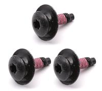 HAOTOM 3PCS M6x20 Protection du dessous de caisse Boulon de fixation Vis Pour Audi A3 A8 Q7 Q8 TT Pour VW Caddy Golf Plus Golf Jetta Touareg Touran UP Pour Skoda Octavia Pour Seat Altea Leon