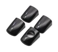 HAOTOM 4PCS Garniture d'embout de poignée de porte Pour Citroën Berlingo B9 C3 C4 Picasso Grand Picasso Jumpy Pour Fiat Scudo Pour Peugeot 207 CC SW Expert Partner 9101GG