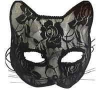 Haowul 1 Set Femmes Sexy Sexy Cat Visage Couverture Couverture D'eye De Nuit De Nuit De Jeul Numérieur De Partie dans De Dance Courant Plus Sexy Cosplay
