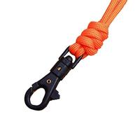 Haowul 1pc Paracord Keychain Military Traided Nylon Lonyard avec Triangle Métallique Boucle Haute Résistance Parachute Cordon Carabiner