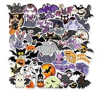 Haowul 50pcs Halloween Kawaii Sticker Decoration Notebook Stickers Scrapbooking Journal Journal Halloween Graffiti Stickers