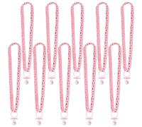 Haowul Collier De Sucettes pour Bébé, 10 Pièces, Cadeaux De Fête, Pendentif À Breloque pour Réception-Cadeau pour Bébé, Décoration De Fête De Révélation du Sexe