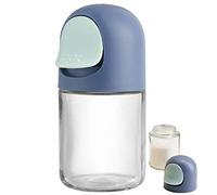 Haowul Distributeur De Sel 0,5 Gramme Médica De Sucre Jar Push Push Type Salt Shaker Dispentier Petite Bouteille D'assaisonnement pour Les Épices De Cuisine