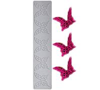 Haowul Gâteau Moule Fondant 1pc Forme De Papillon Plafonnage Tapis De Chocolat De Chocolat Moule en Silicone en Dentelle Réutilisable pour Décorer