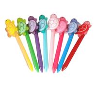 Haowul Lot De 8 Stylos À Bille Rétractables en Forme De Tortue, Motif Animaux Marins, Mignons Amusants, Encre Noire, pour L'école, Les Fêtes, Le Bureau Les Enseignants