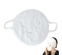 Masque De Serviette pour Le Visage Réutilisable Masque De Soins De Peau De Serviette Chaude Froide pour Les Femmes